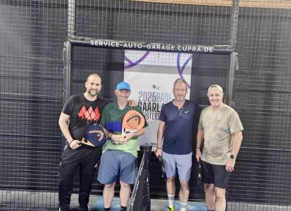Erfolg bei den Padel-Hallen-Saarlandmeisterschaften 2025