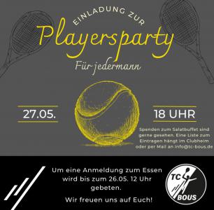 Playersparty für jedermann